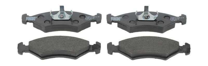 Bremsbelagsatz, Scheibenbremse