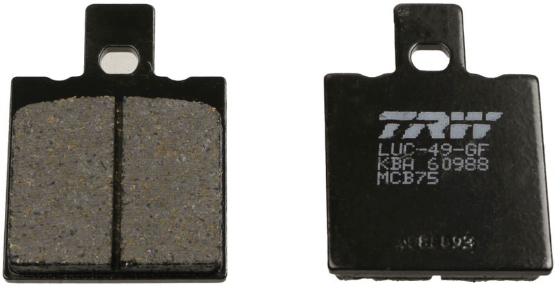 Bremsbelagsatz, Scheibenbremse