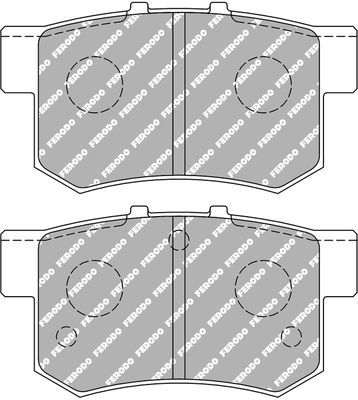 Bremsbelagsatz, Scheibenbremse