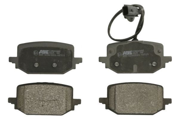 Bremsbelagsatz, Scheibenbremse