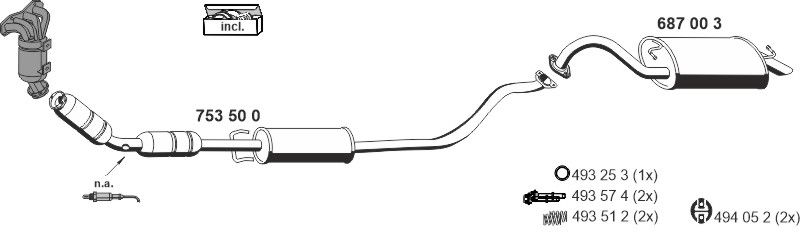 Axialgelenk, Spurstange