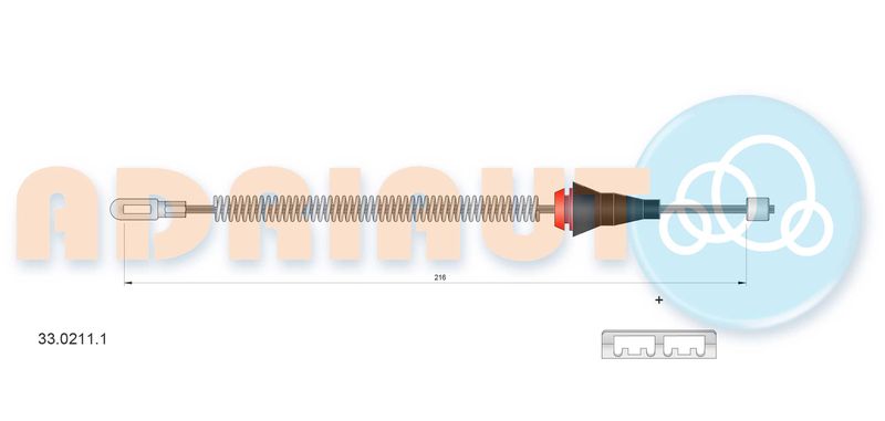 Seilzug, Feststellbremse