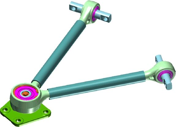 Lenker, Radaufhängung