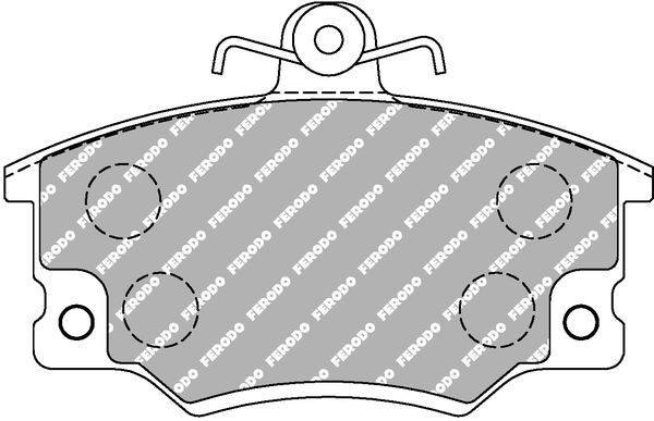 Bremsbelagsatz, Scheibenbremse