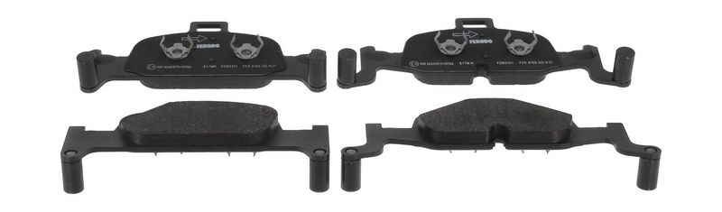 Bremsbelagsatz, Scheibenbremse