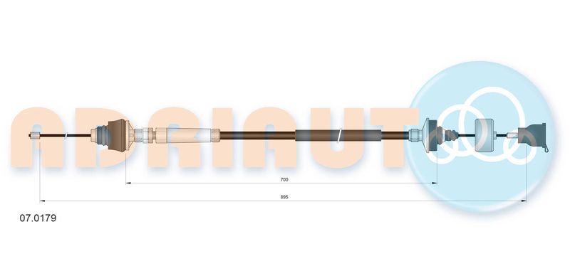 Seilzug, Kupplungsbetätigung