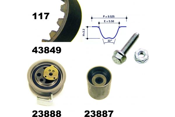 Gasfeder, Motorhaube