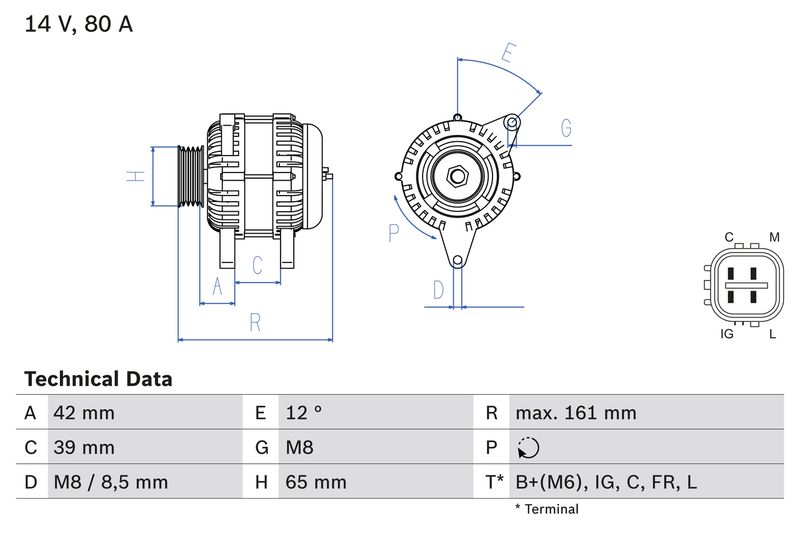 Drehstromgenerator