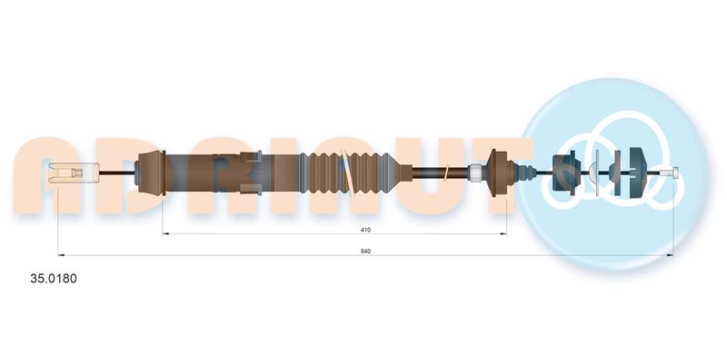 Seilzug, Kupplungsbetätigung