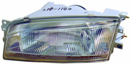 Scheinwerfer R (H4, elektrisch, ohne motor, einsatzfarbe: chrom) passt zu: MITSUBISHI LANCER VI 09.95-08.03