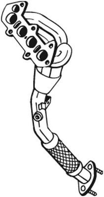 Krümmer, Abgasanlage