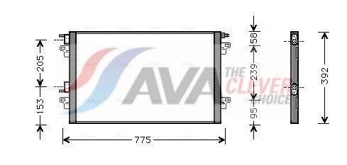 Kondensator, Klimaanlage