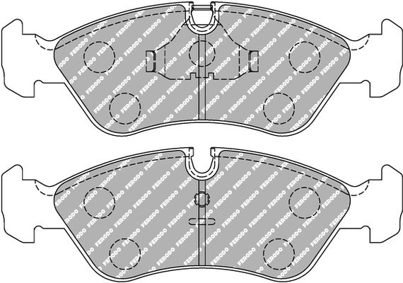 Bremsbelagsatz, Scheibenbremse
