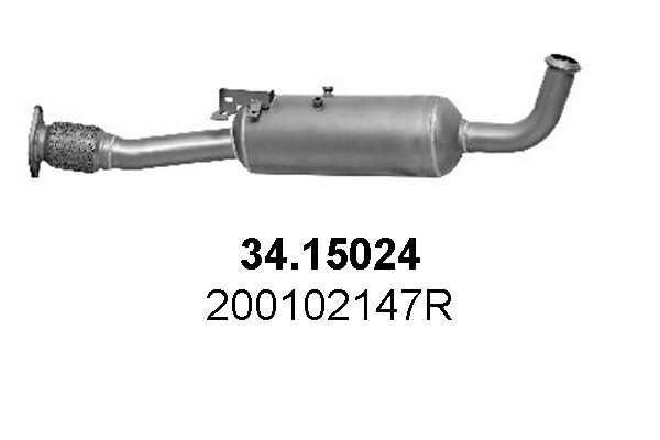 Ruß-/Partikelfilter, Abgasanlage