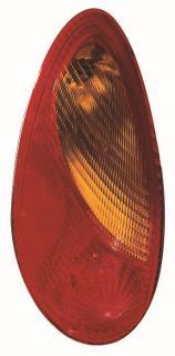 Lampe hinten R (blinkerfarbe gelb, glasfarbe rot) passt zu: CHRYSLER PT CRUISER Kombi 06.00-01.05