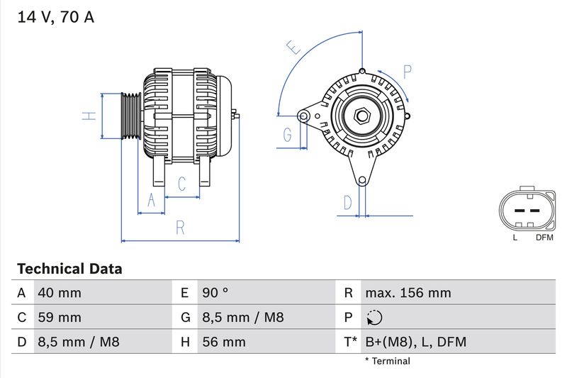 Drehstromgenerator