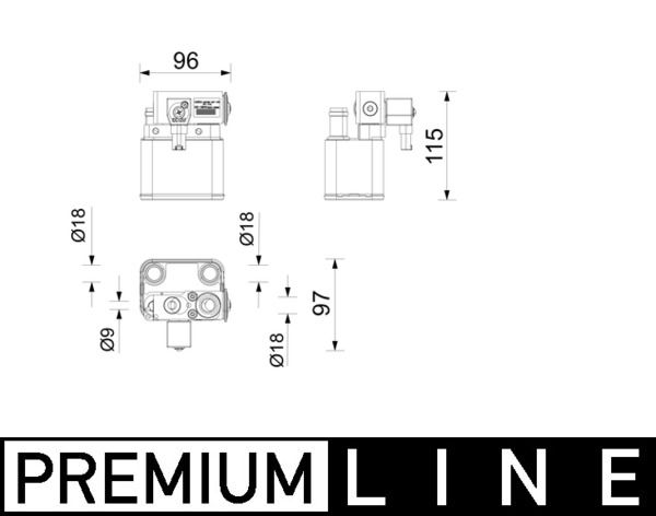 Kühler, Antriebsbatterie