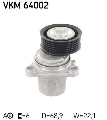 Riemenspanner, Keilrippenriemen