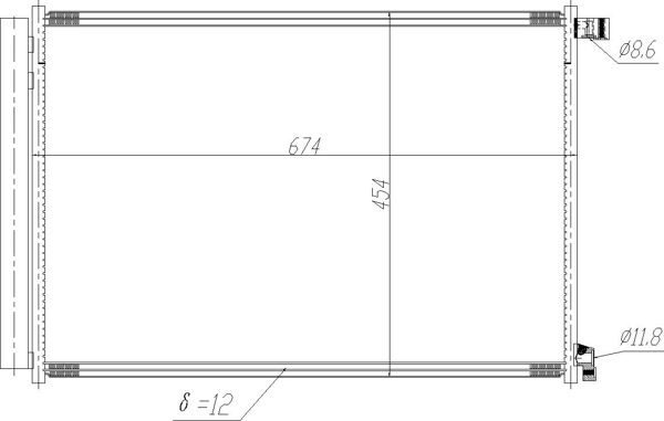 Gasfeder, Koffer-/Laderaum