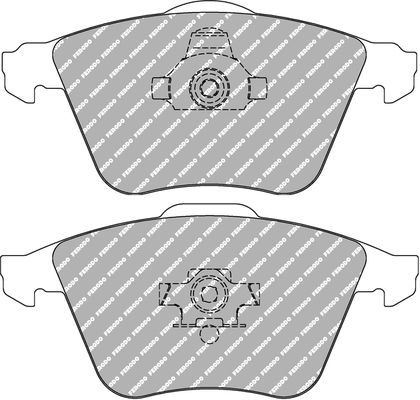 Bremsbelagsatz, Scheibenbremse