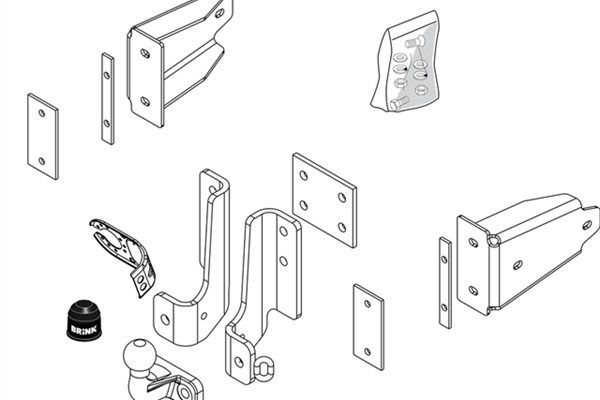 Gasfeder, Koffer-/Laderaum
