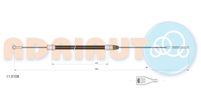 Seilzug, Betriebsbremse