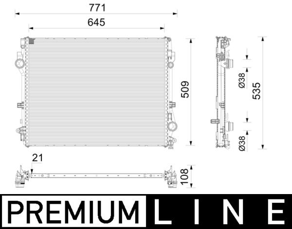 Kühler, Motorkühlung