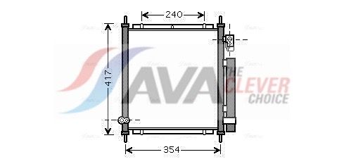 Kondensator, Klimaanlage