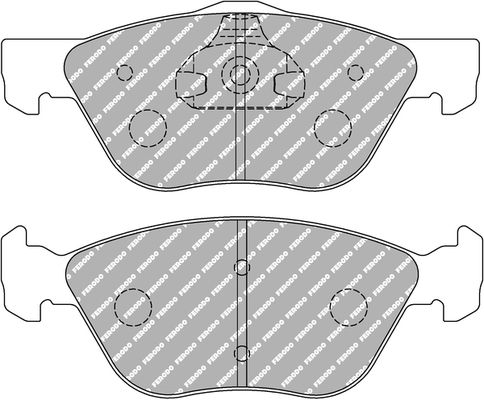 Bremsbelagsatz, Scheibenbremse