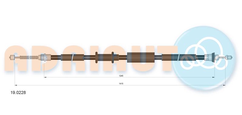 Seilzug, Feststellbremse
