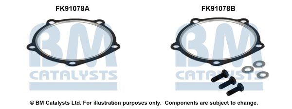 Montagesatz, Abgasanlage