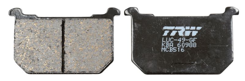 Bremsbelagsatz, Scheibenbremse