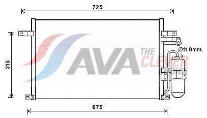 Kondensator, Klimaanlage