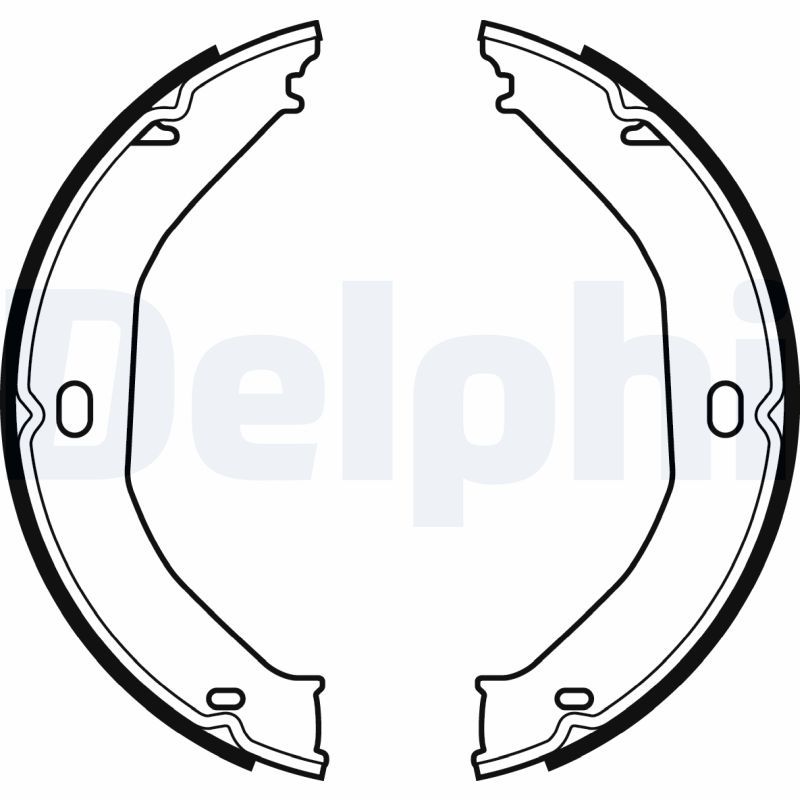 Bremsbackensatz, Feststellbremse