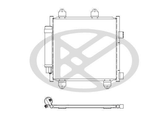 Kondensator, Klimaanlage