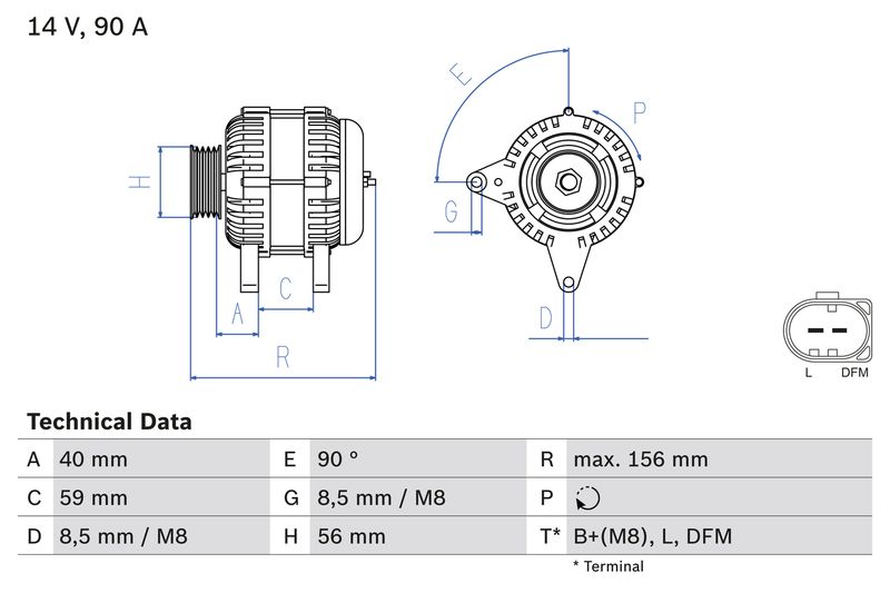 Drehstromgenerator