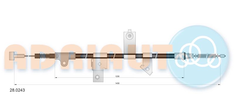 Seilzug, Feststellbremse