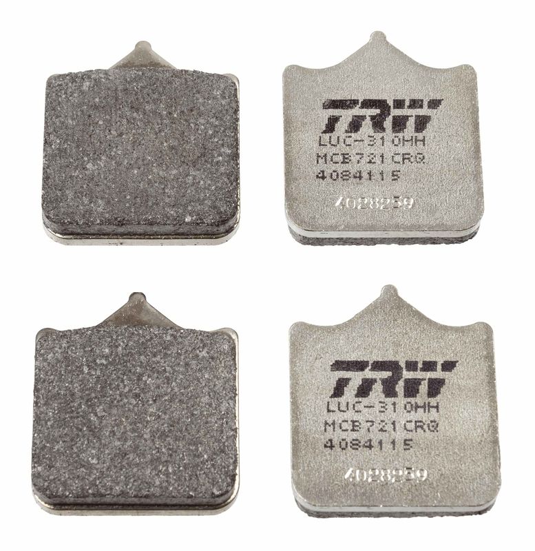 Bremsbelagsatz, Scheibenbremse