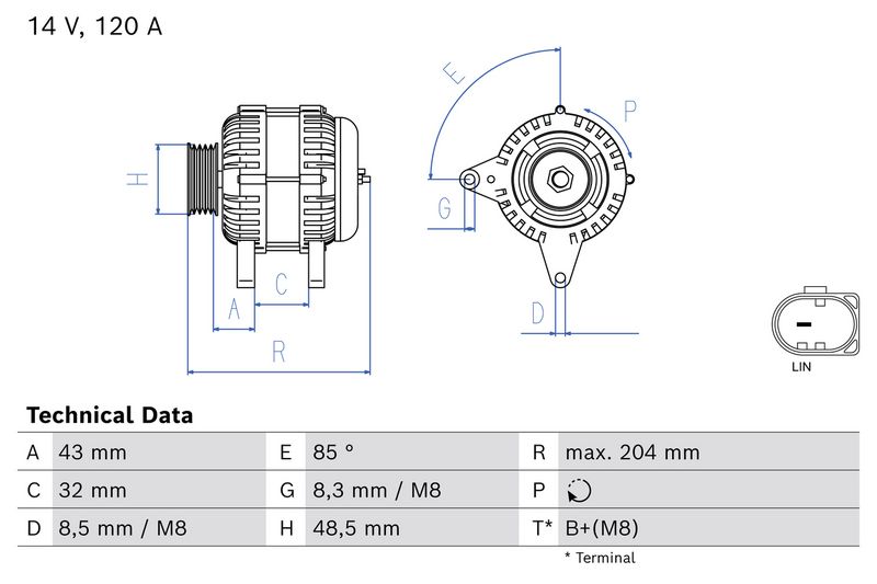 Drehstromgenerator