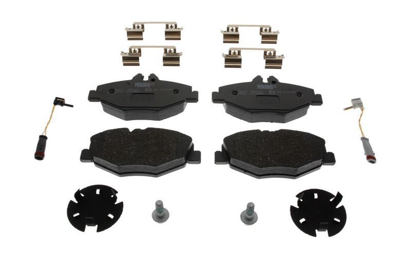 Bremsbelagsatz, Scheibenbremse