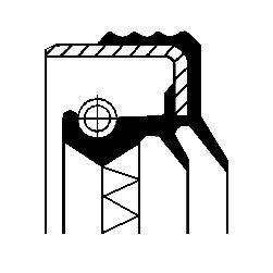 Wellendichtring, Verteilergetriebe