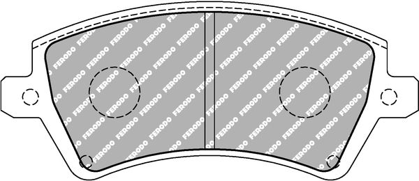 Bremsbelagsatz, Scheibenbremse