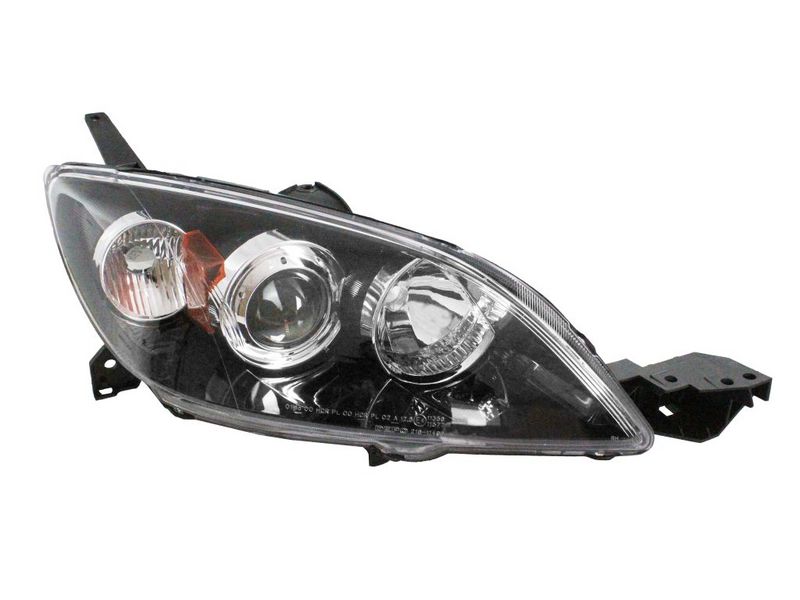 Scheinwerfer R (H7/HB3, elektrisch, ohne motor) passt zu: MAZDA 3 BK, Hatchback 10.03-12.09