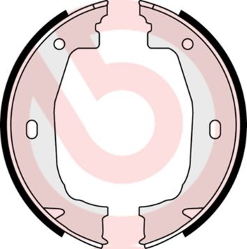 Bremsbackensatz, Feststellbremse