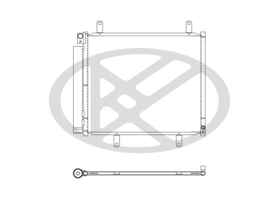 Kondensator, Klimaanlage