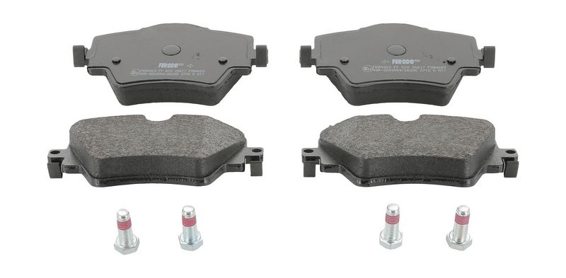 Bremsbelagsatz, Scheibenbremse