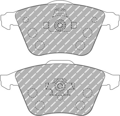 Bremsbelagsatz, Scheibenbremse