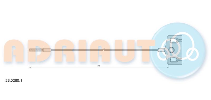 Seilzug, Feststellbremse