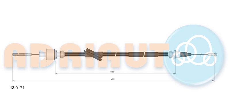 Seilzug, Kupplungsbetätigung