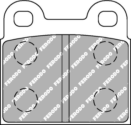 Bremsbelagsatz, Scheibenbremse